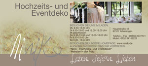 Hochzeits- und Eventdeko